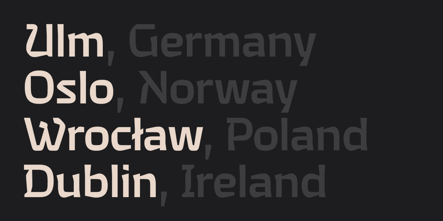 Decutto Font Poster #1