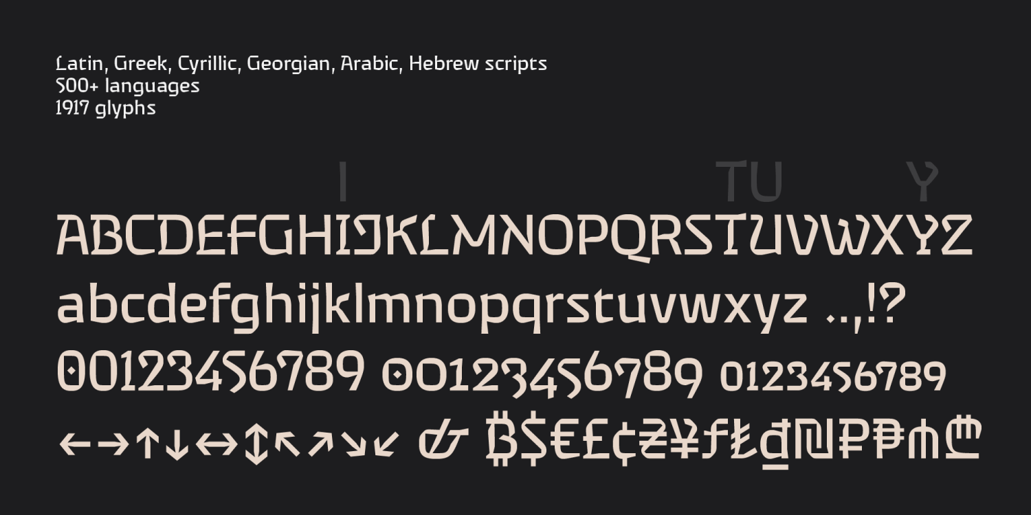 Decutto Font Poster #1
