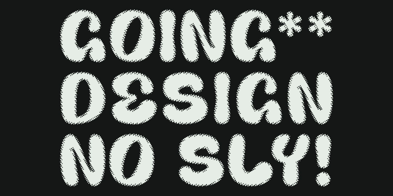 Marva Bubblo Pixel Font Poster #1