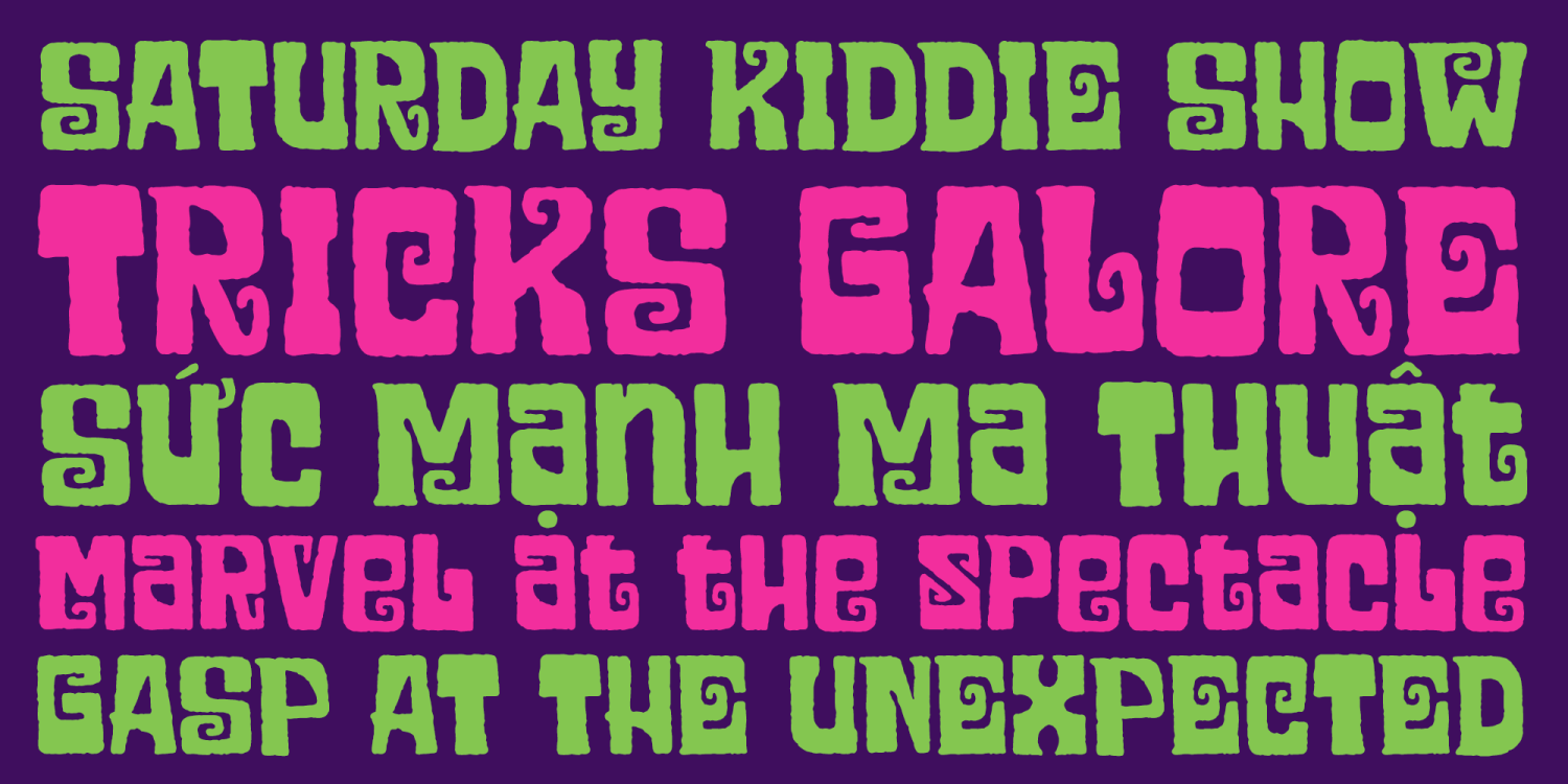 Simsalabim Font Poster #3