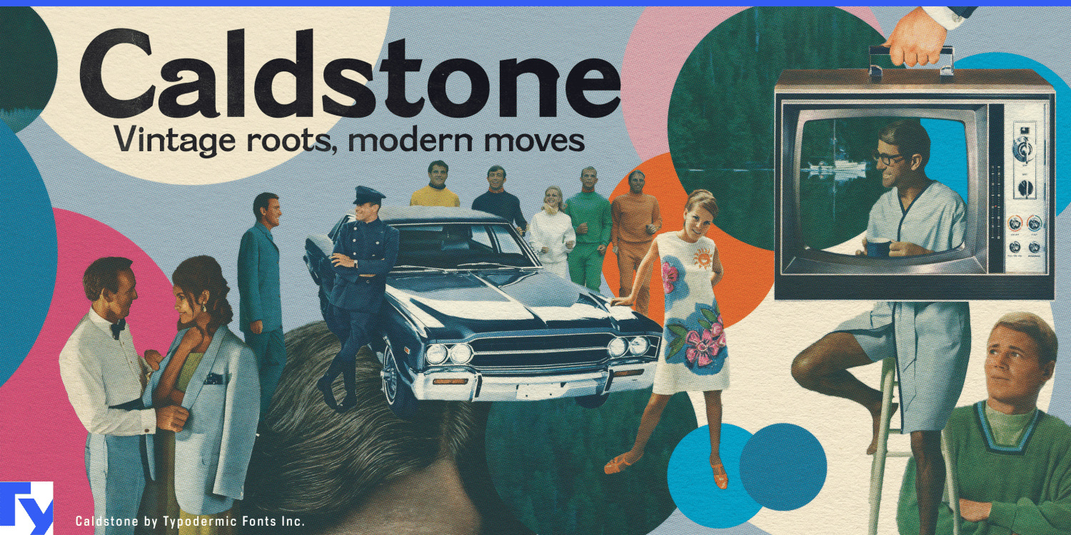 Caldstone Font Poster #1