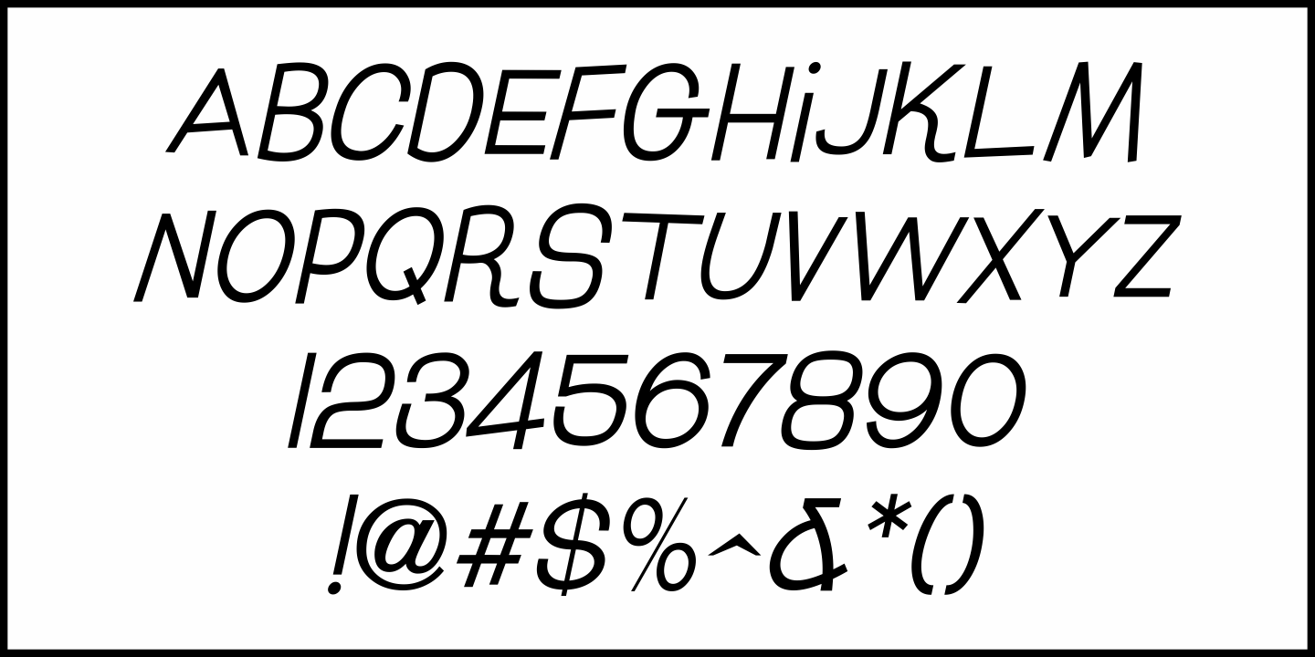 Casual Sunday Font Poster #5