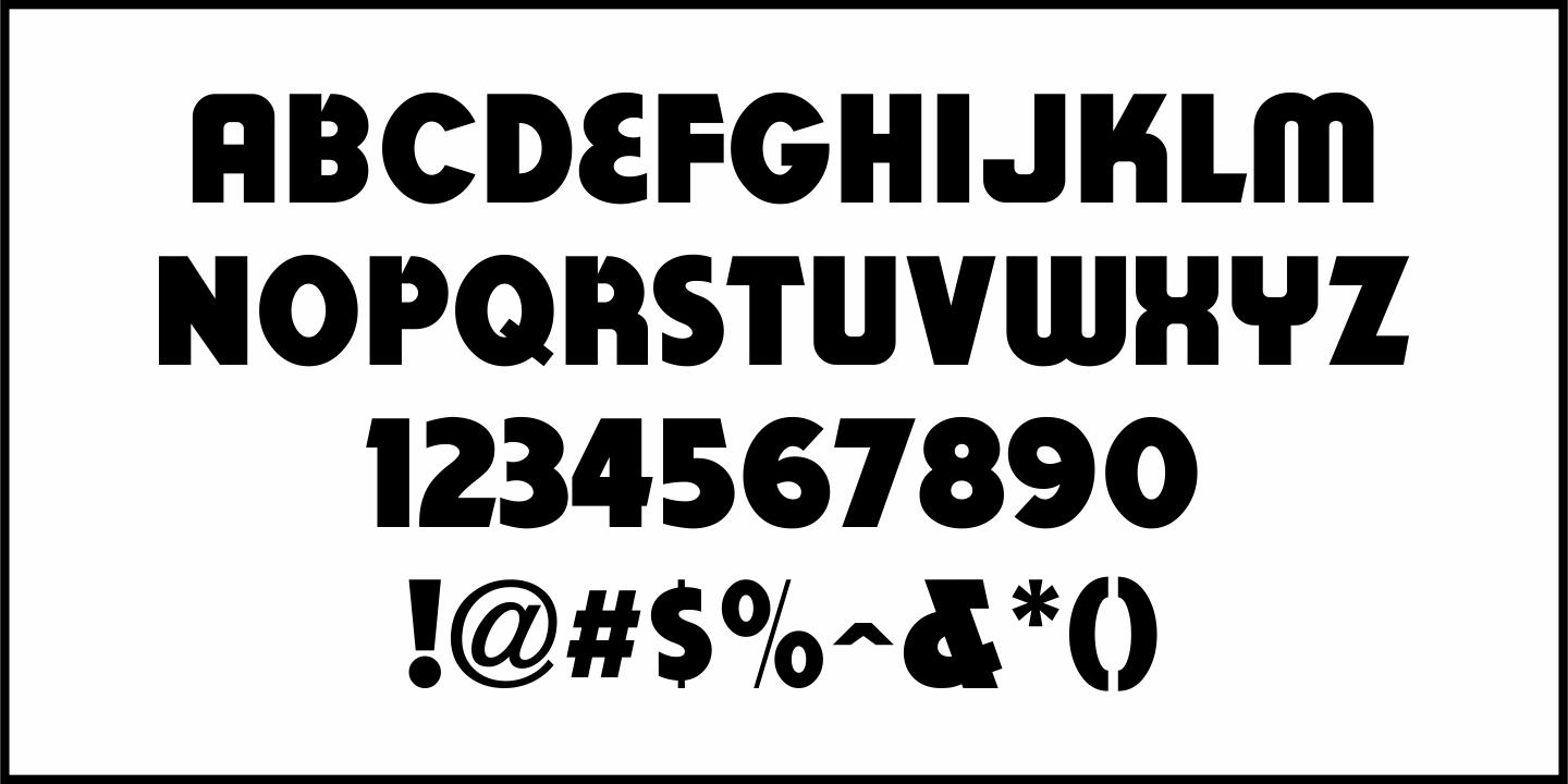 Mystery Novel Font Poster #3