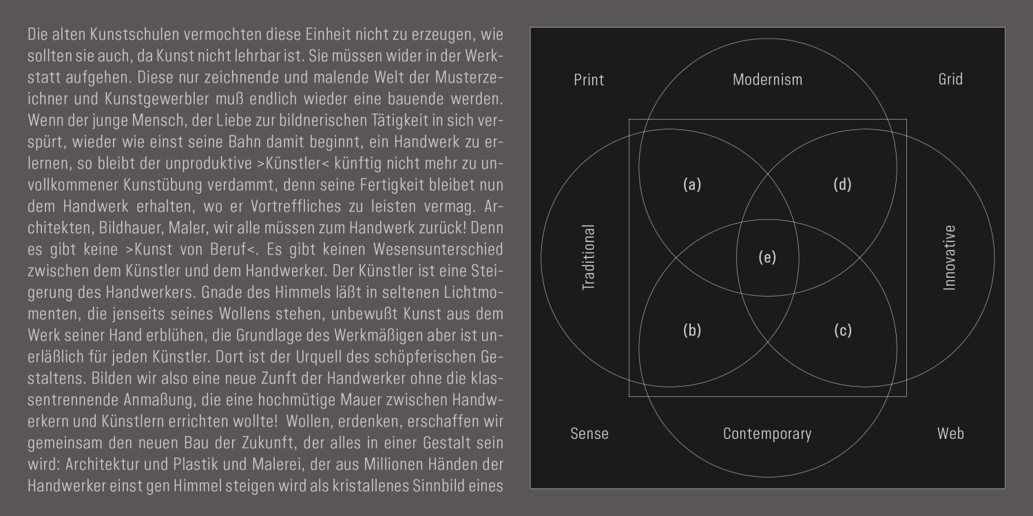 Minimalized Font Poster #7