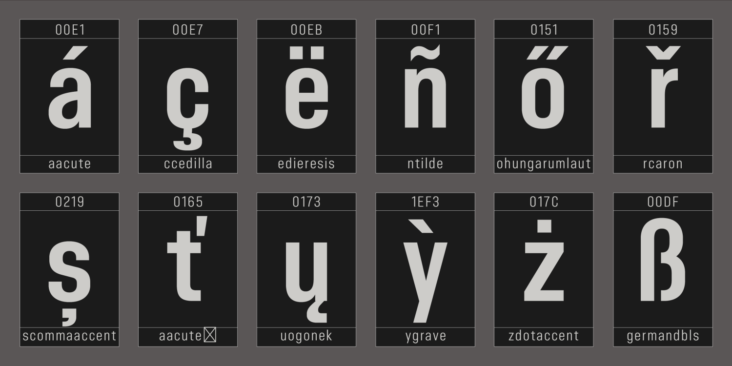 Minimalized Font Poster #8