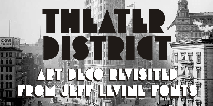 Theater District Font Family