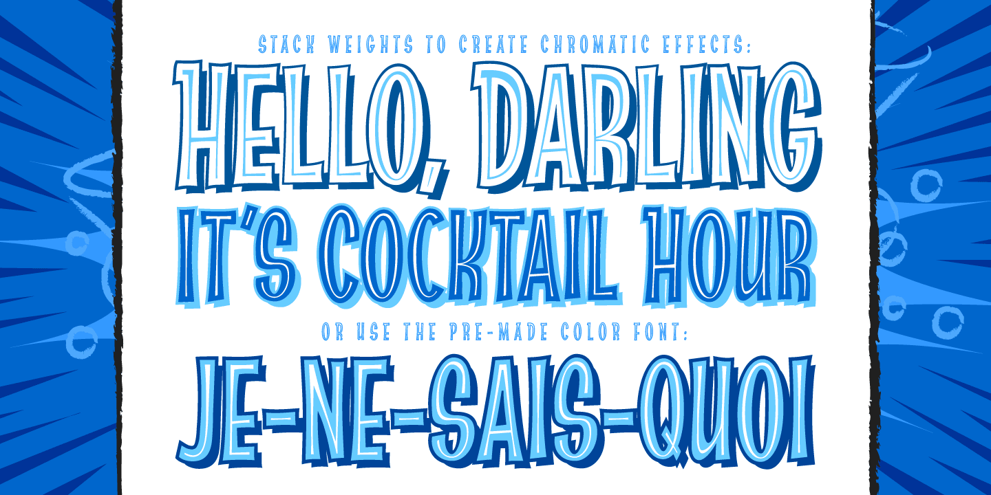 Absolutely Fabulous Font Poster #1