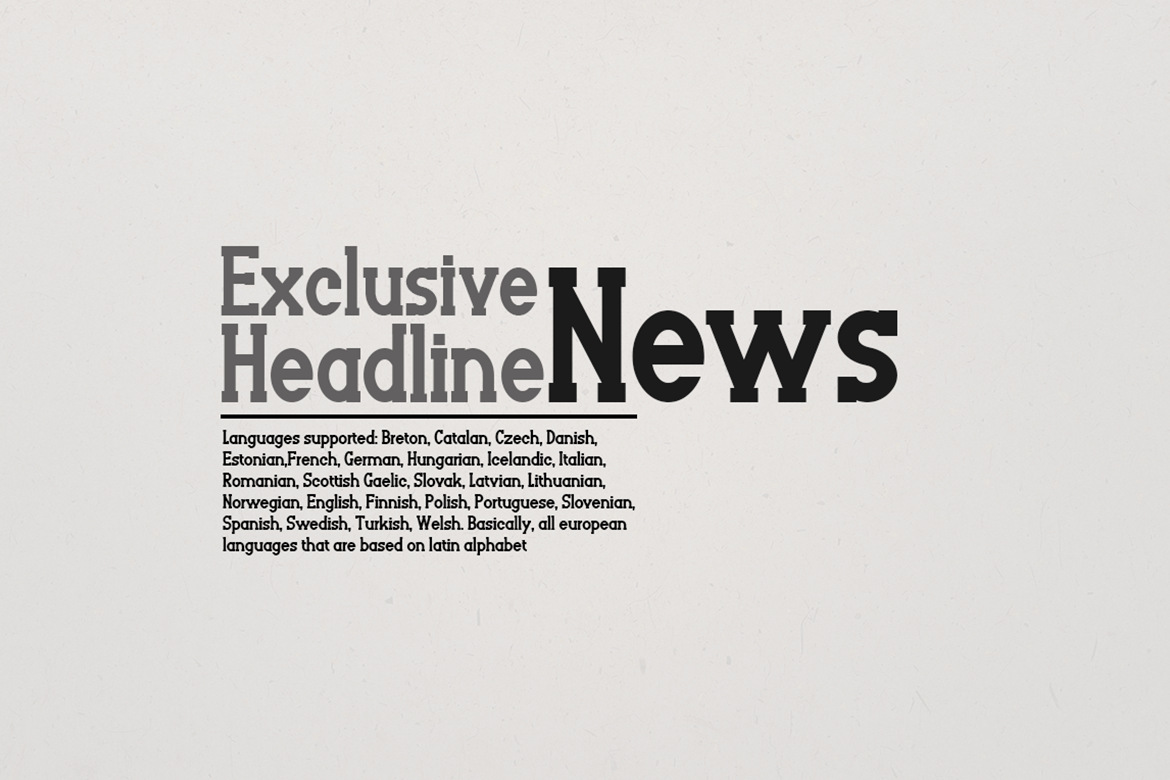 Berlian Font Poster #2