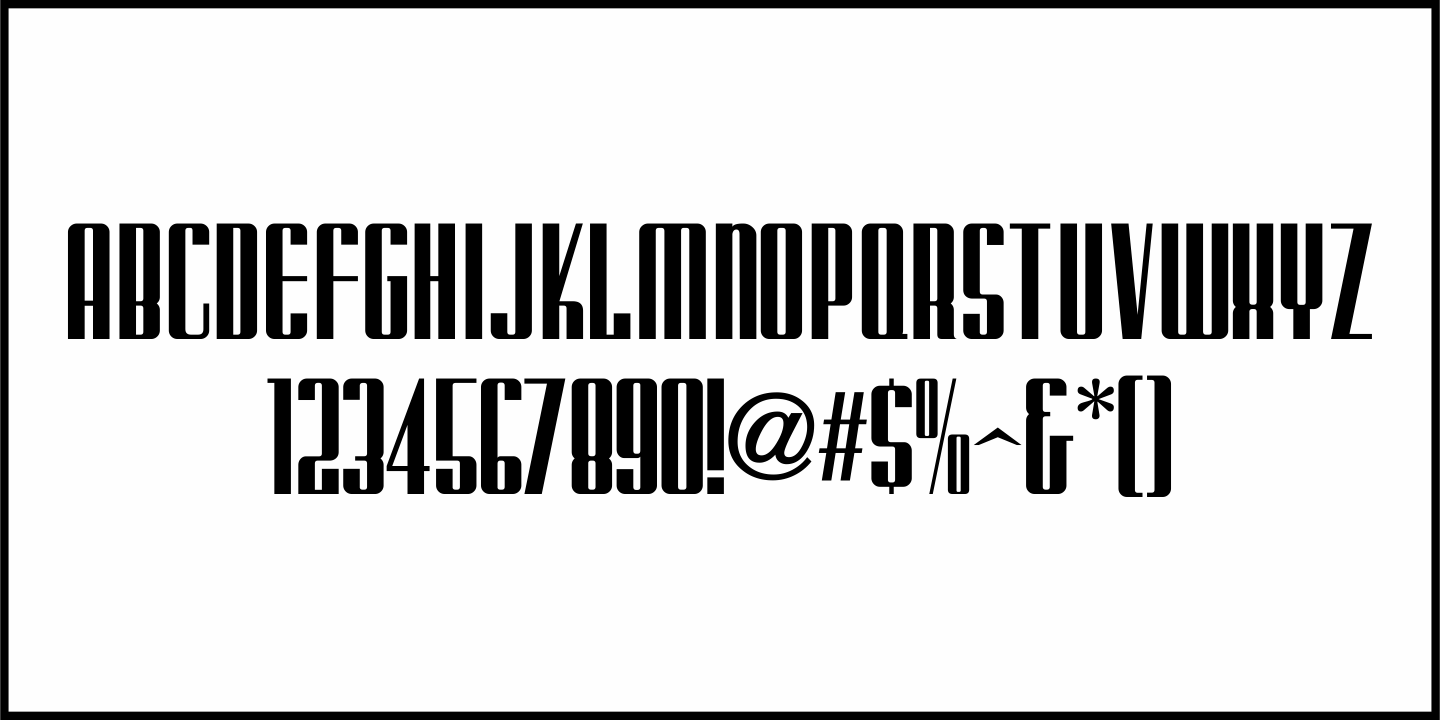 Hollywood Headlines Font Poster #3