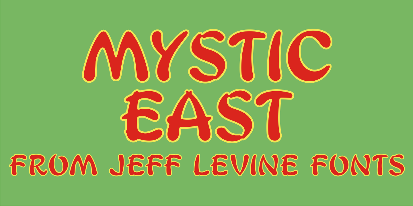 Mystic East Font Family