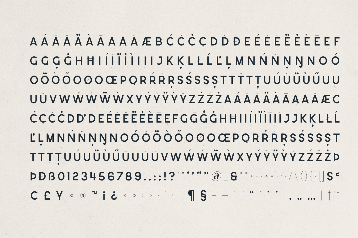 Blixxo Font Poster #1