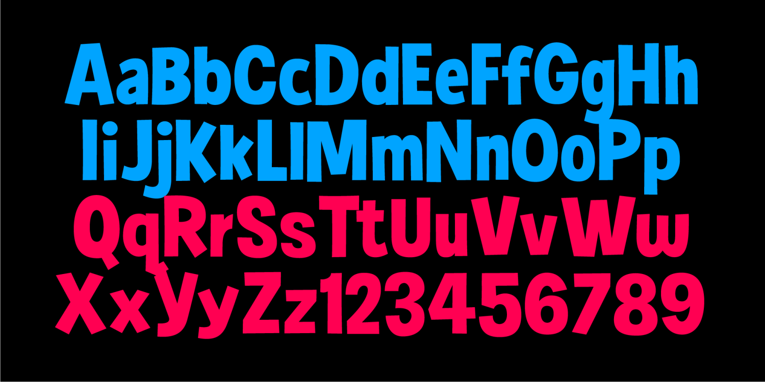 Frankenbury Font Poster #1