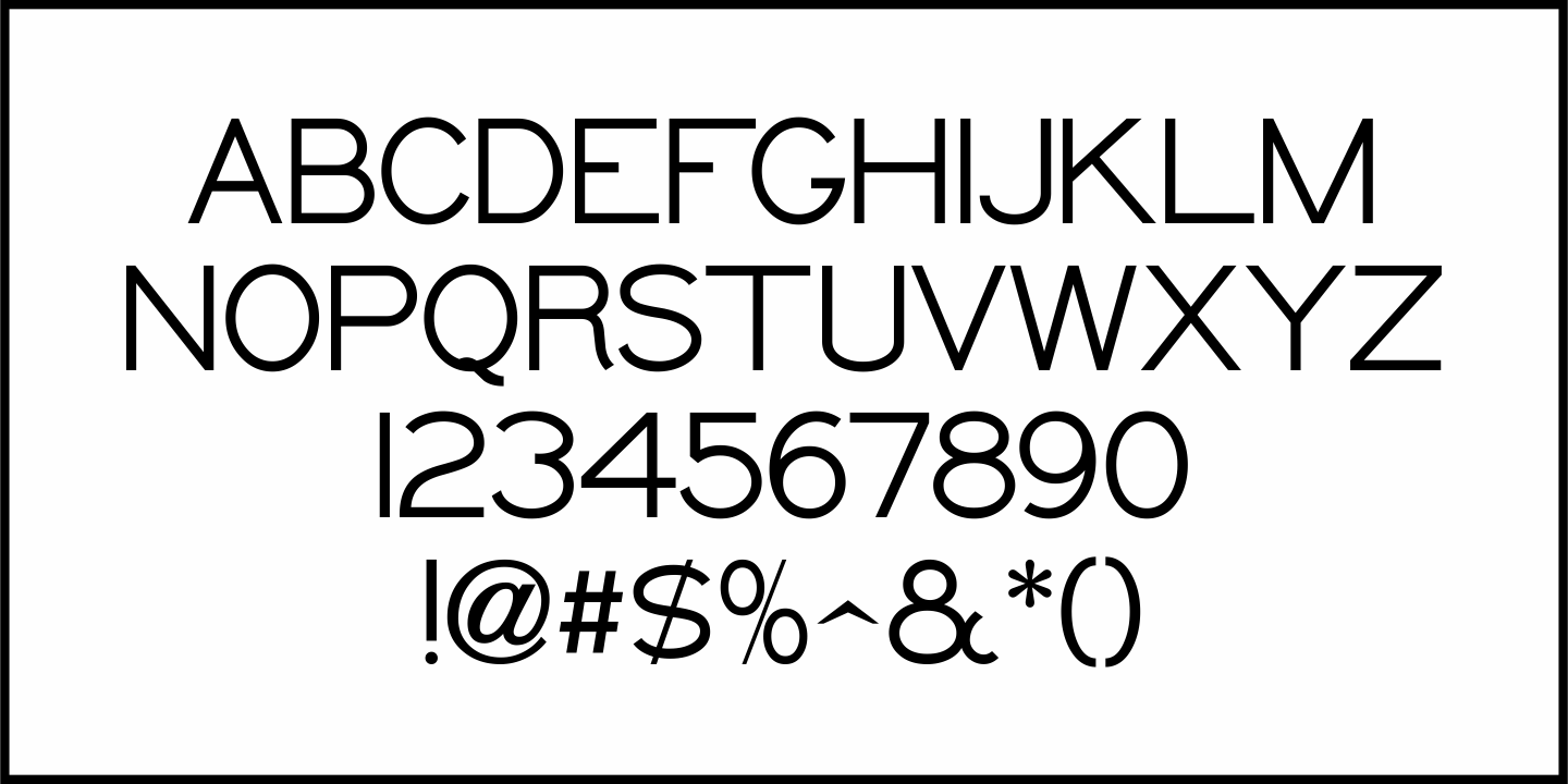 Old Time Sans Font Poster #1