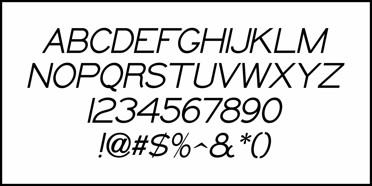 Old Time Sans Font Poster #1