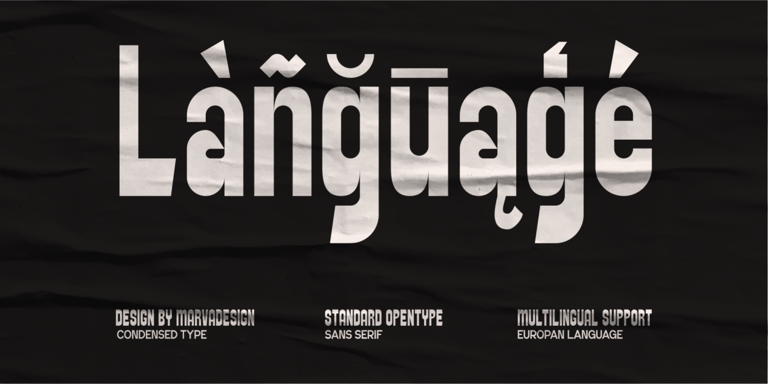 Tallze Font Poster #1