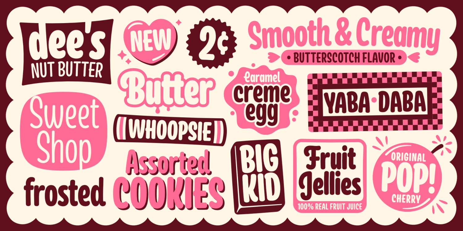 Frosting Sans Font Poster #2