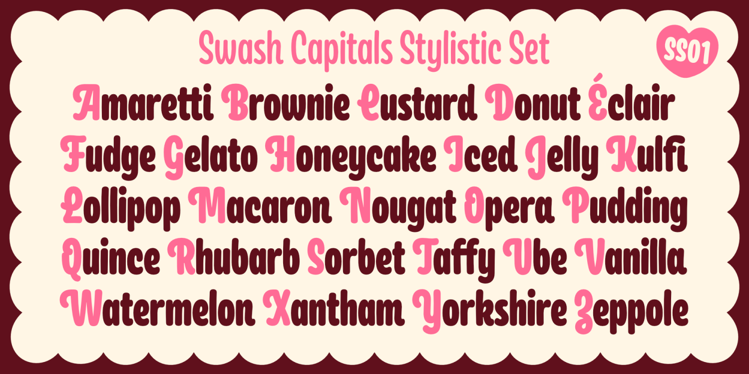 Frosting Sans Font Poster #4