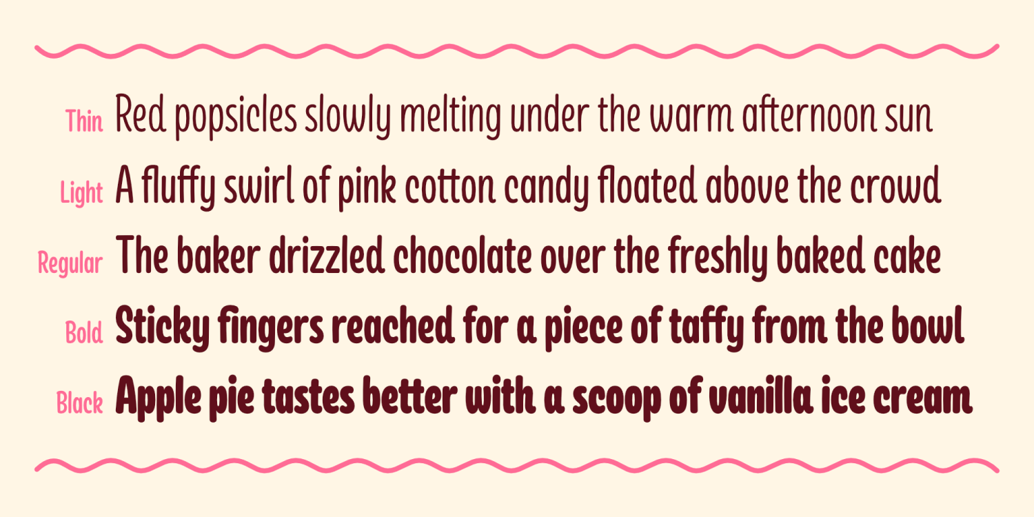 Frosting Sans Font Poster #5