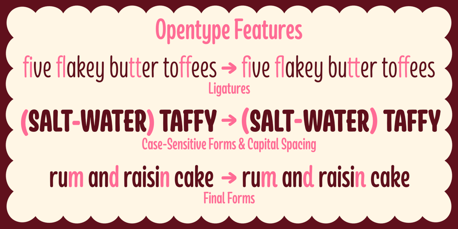 Frosting Sans Font Poster #6