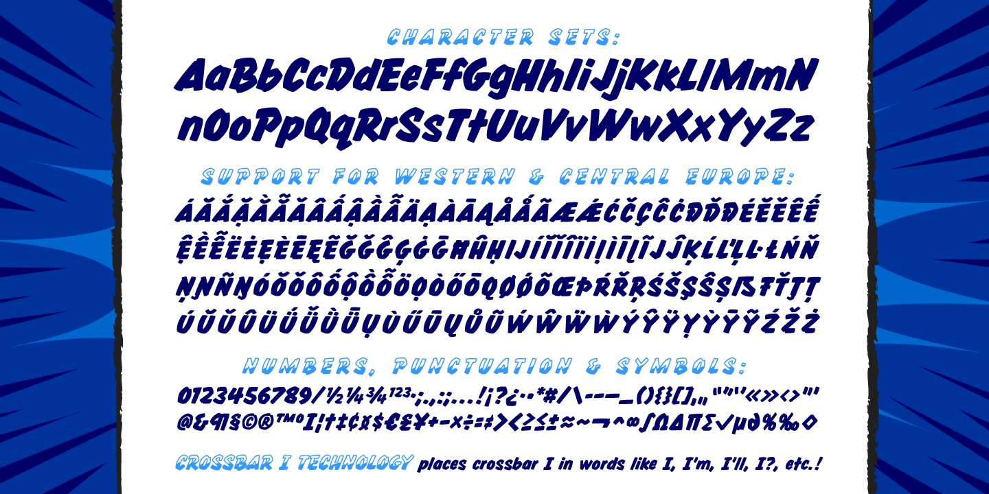 Thrills Font Poster #1