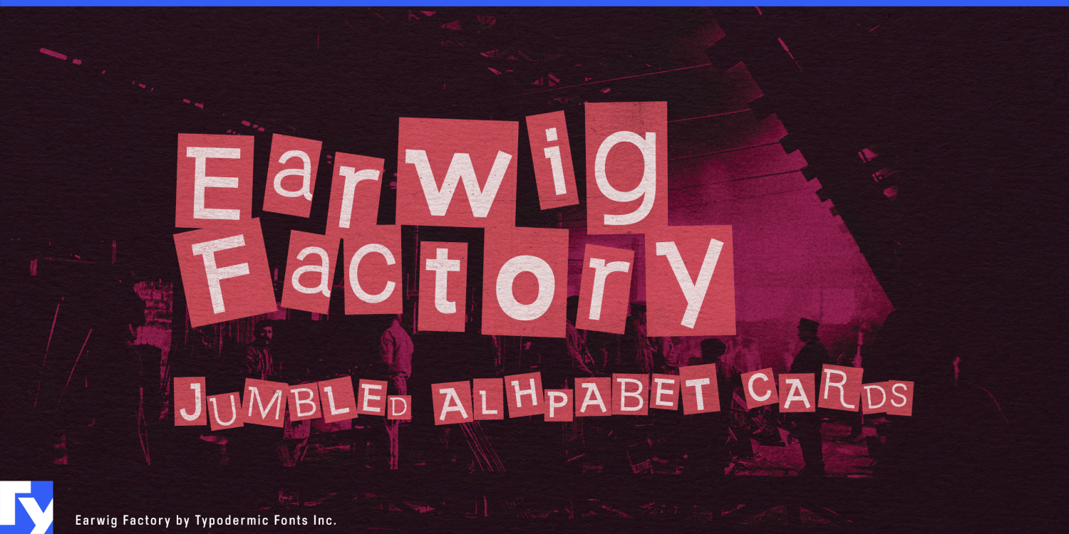 Earwig Factory Poster
