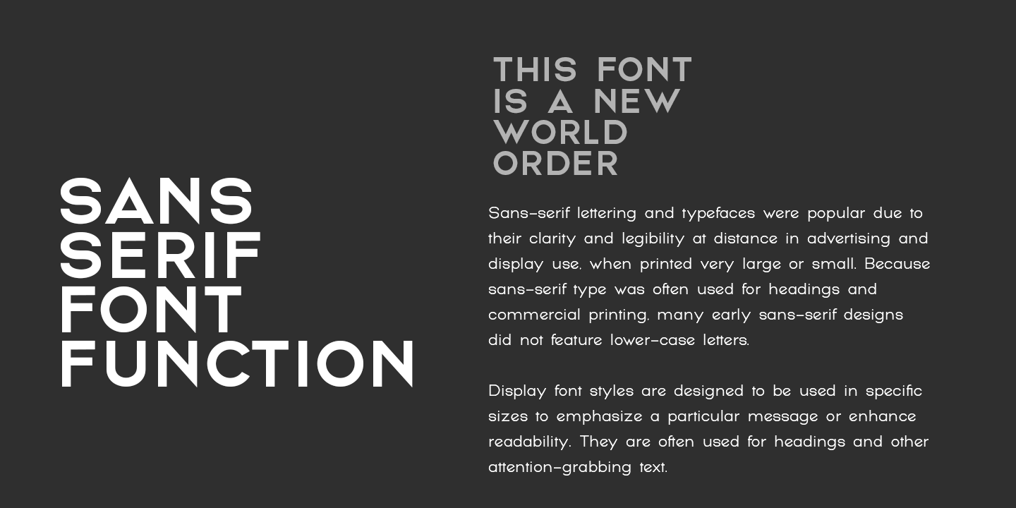 Equivalent Font Poster #5