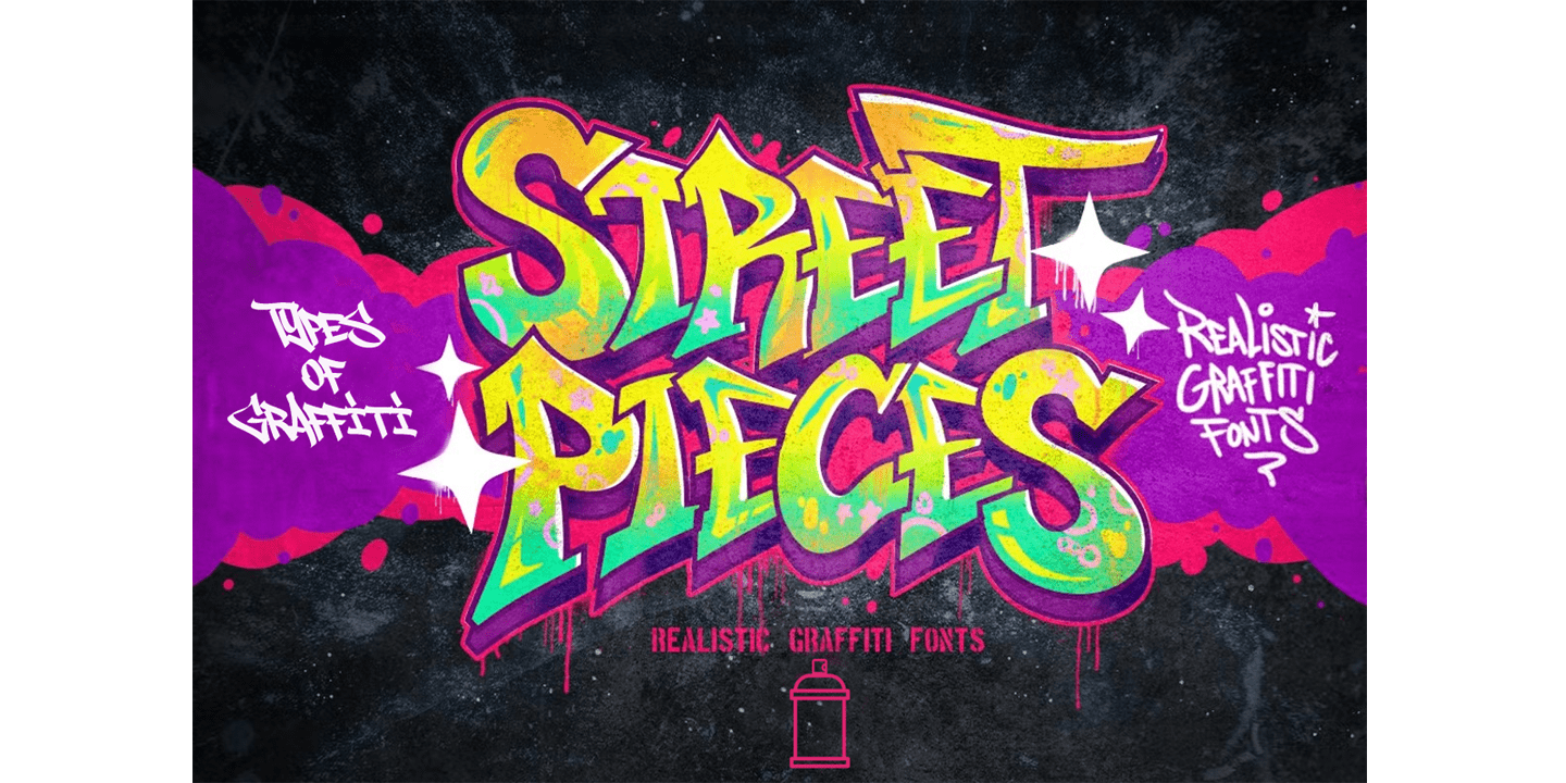 Street Pieces® Font Family - Poster #2