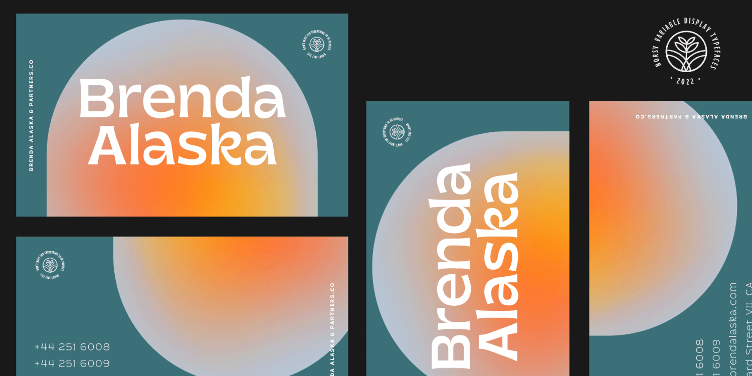 Norsy Font Poster #1