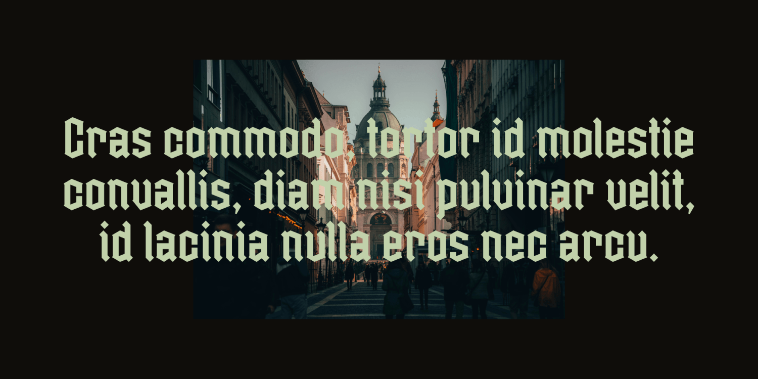 Moleta Font Poster #1