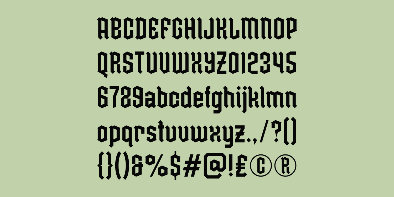 Moleta Font Poster #1