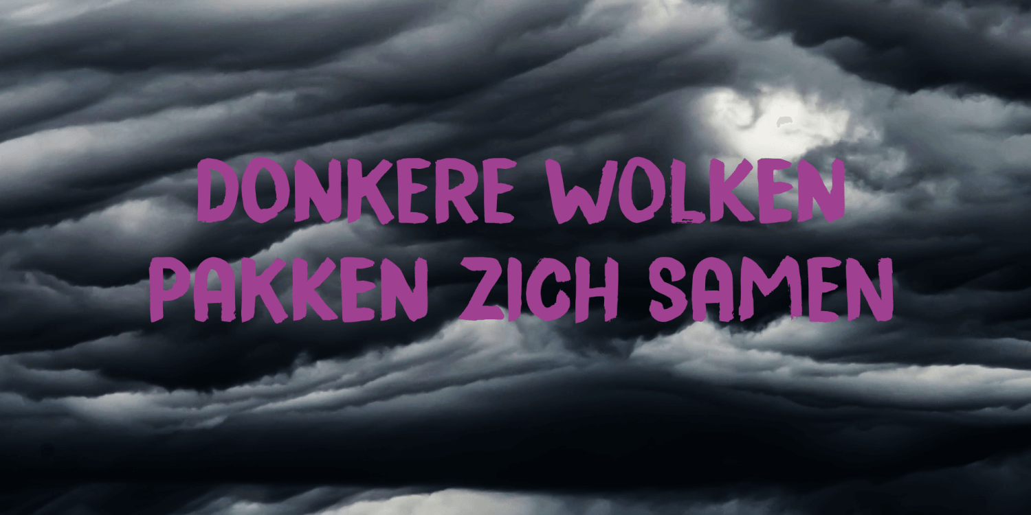 Leaden Skies Font Poster #1