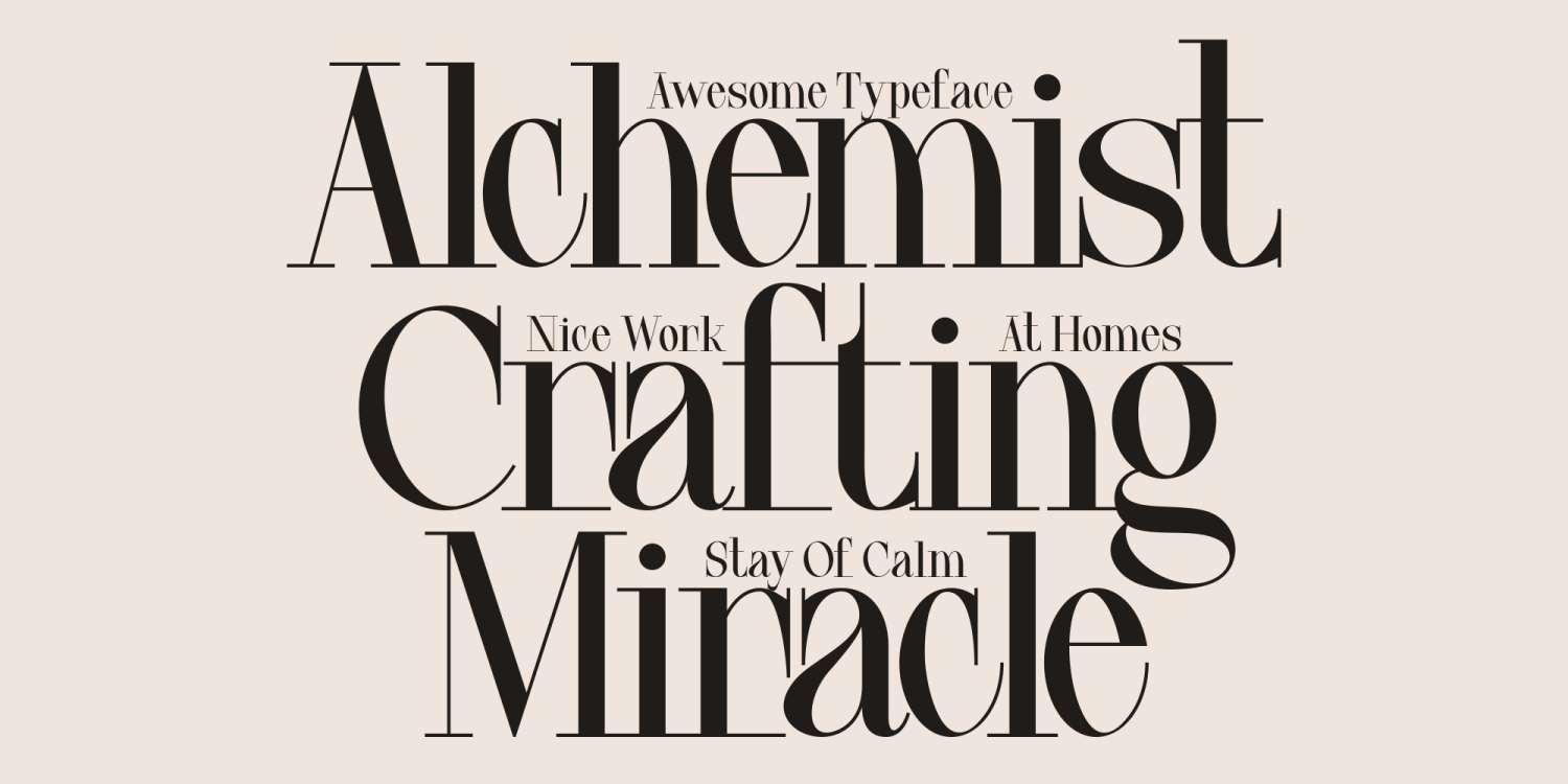 Hand Midas Font Poster #1