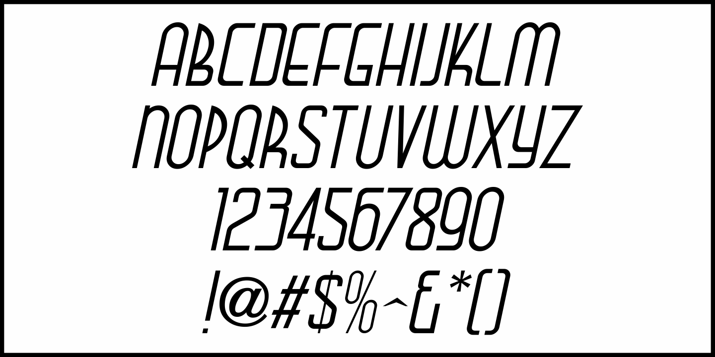 Drama Deco Font Poster #5