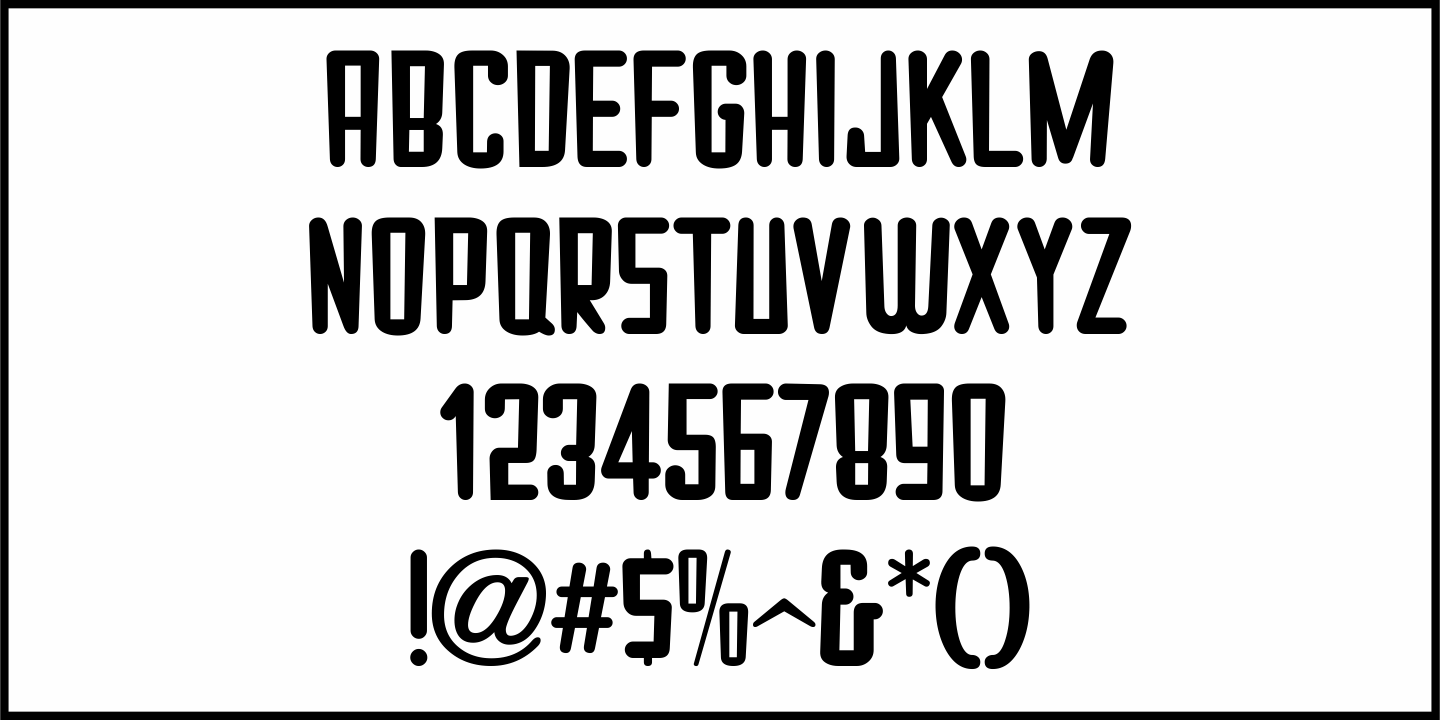 Annual Convention Font Poster #3