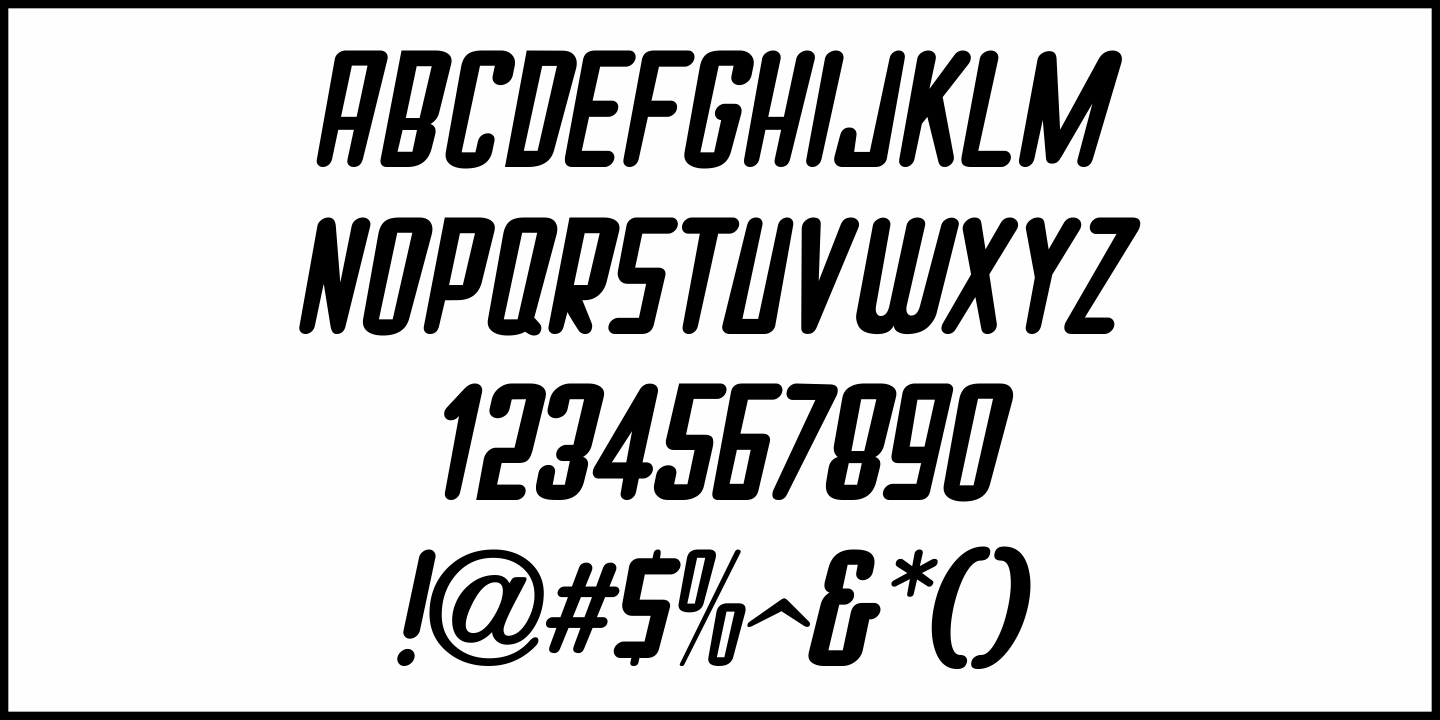 Annual Convention Font Poster #5