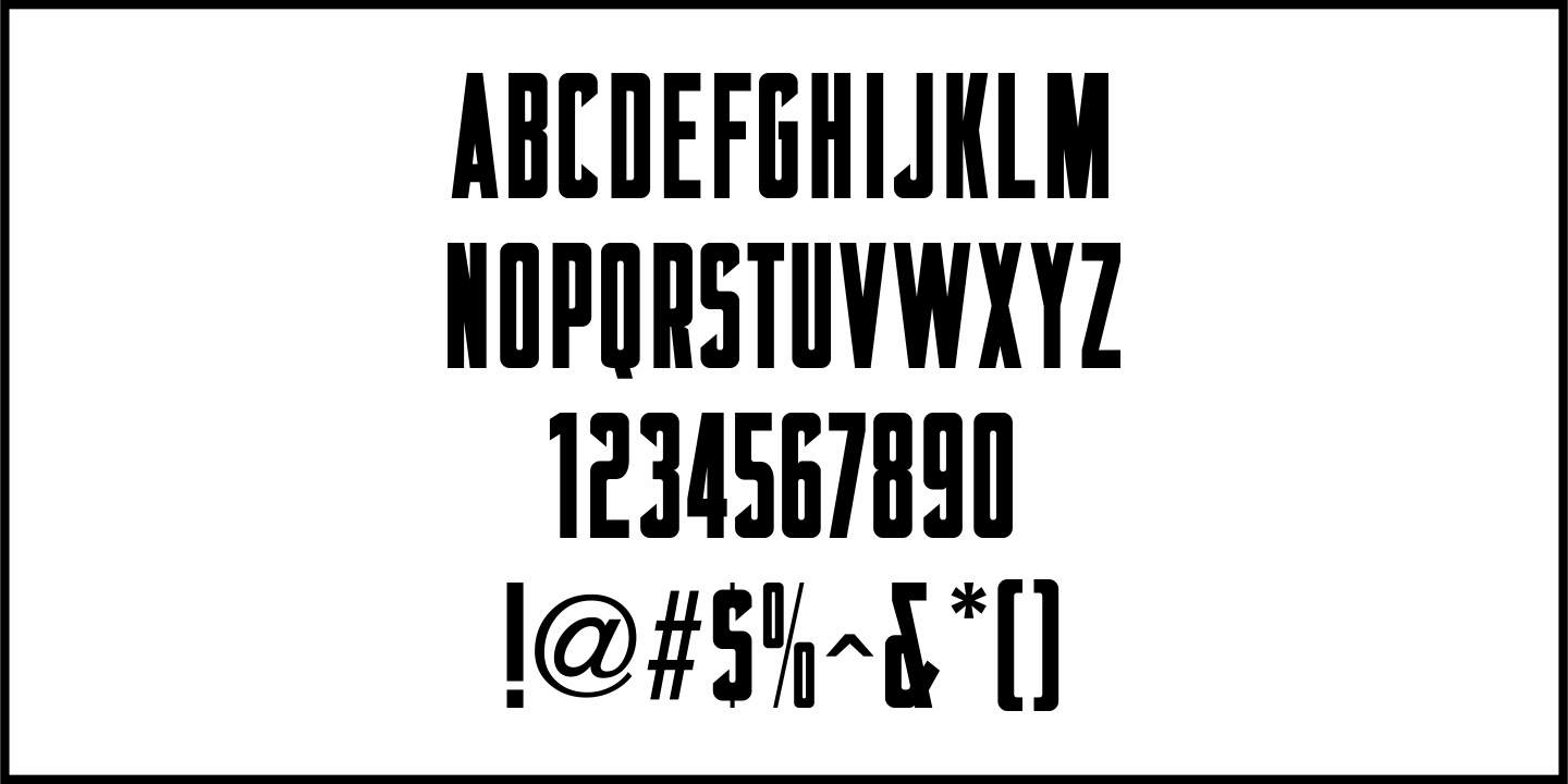 News Event Font Poster #3