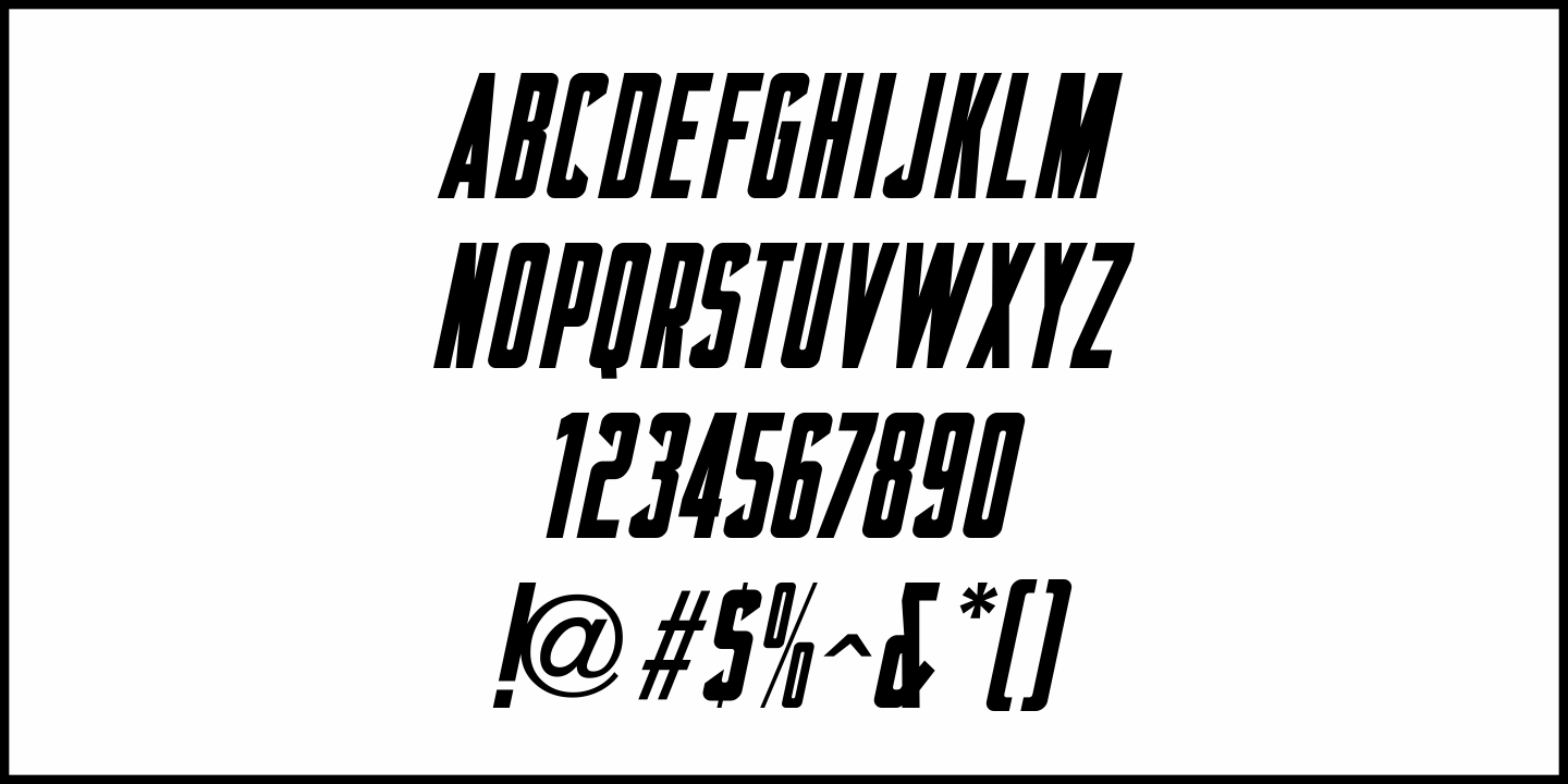News Event Font Poster #5