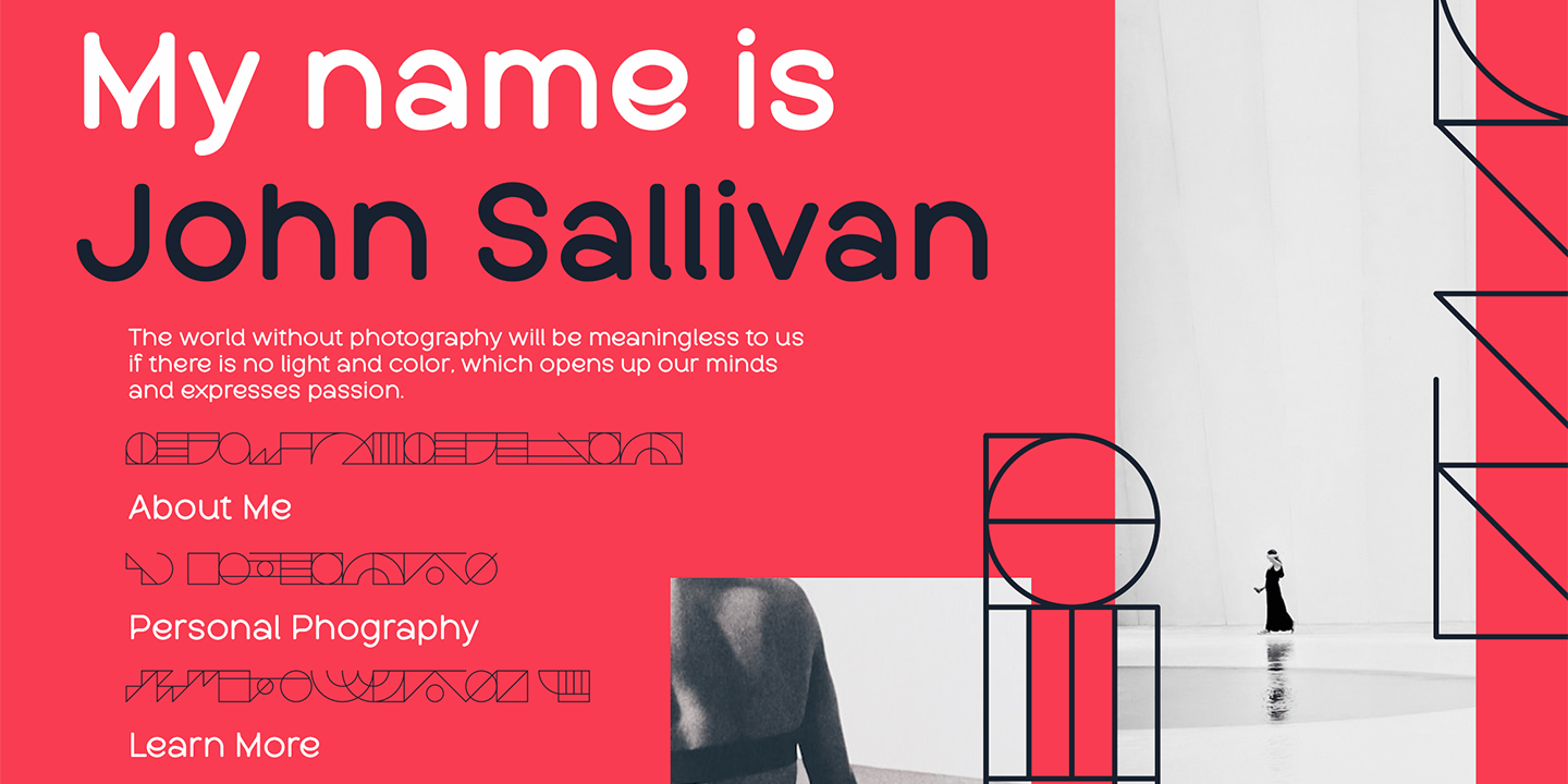 Luminova Font Poster #1