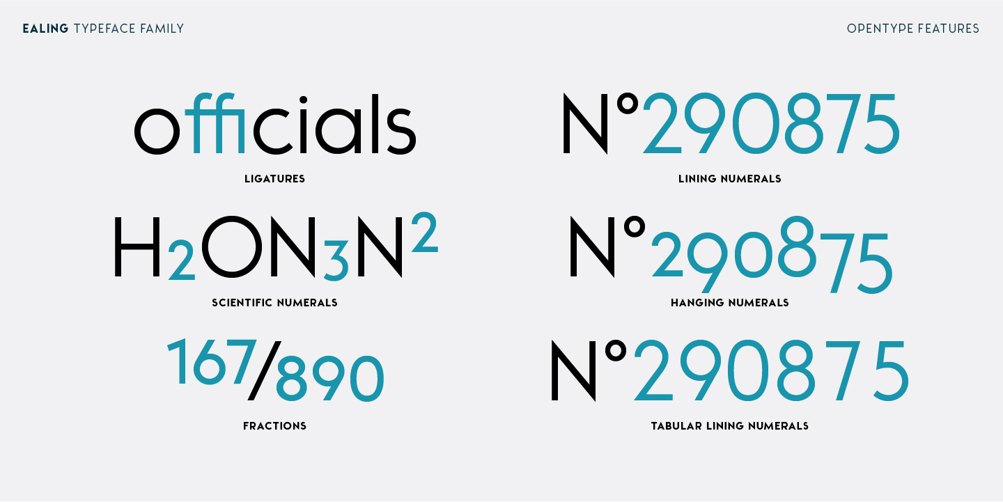 Ealing Font Poster #11