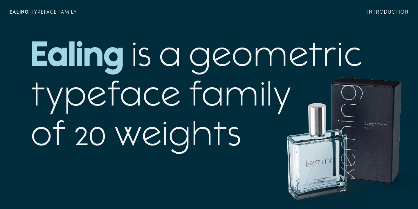 Ealing Font Poster #2