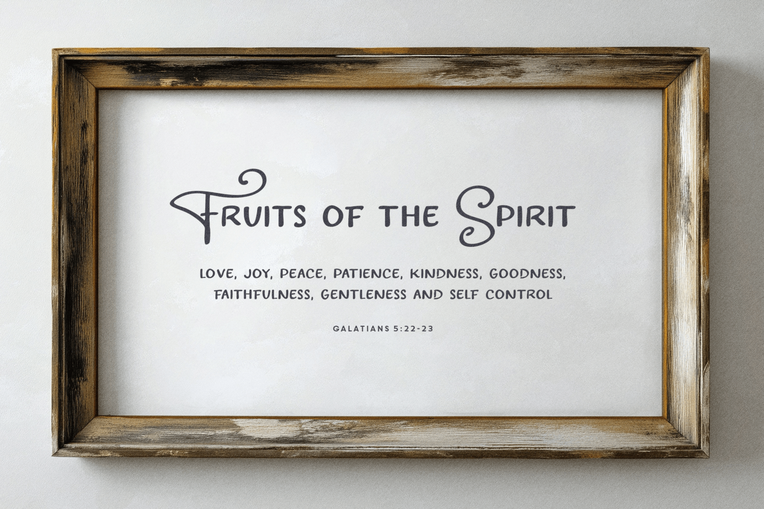 Grateful Thankful & Blessed Type + Dingbats Font Poster #1
