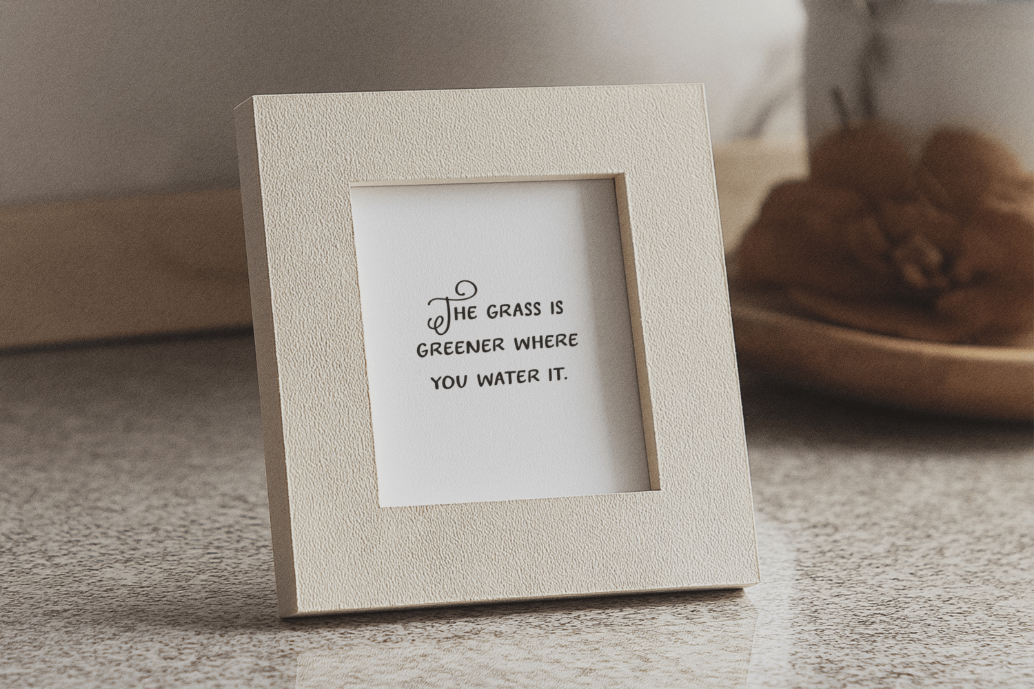 Grateful Thankful & Blessed Type + Dingbats Font Poster #1