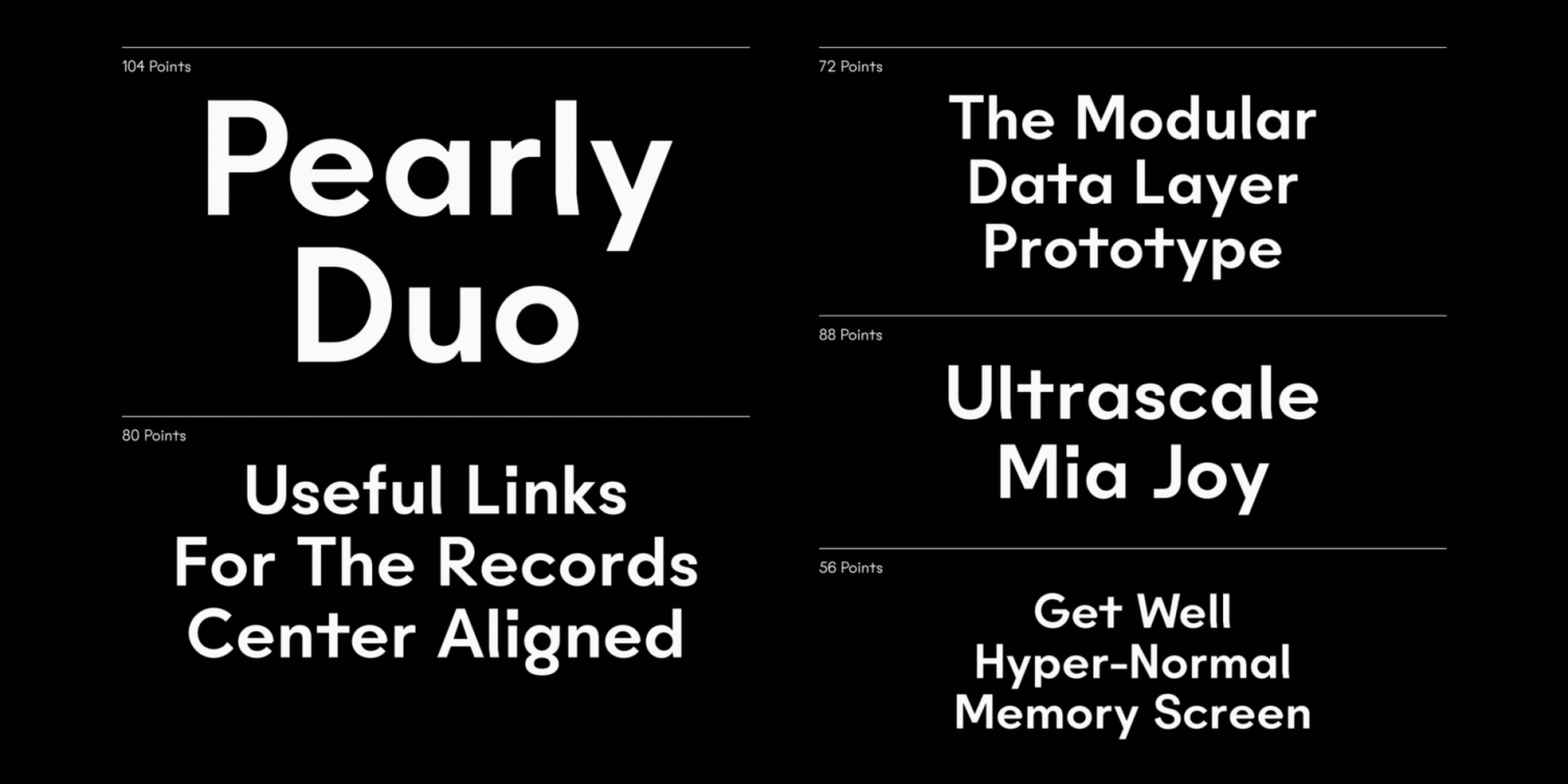 Girot Font Poster #1