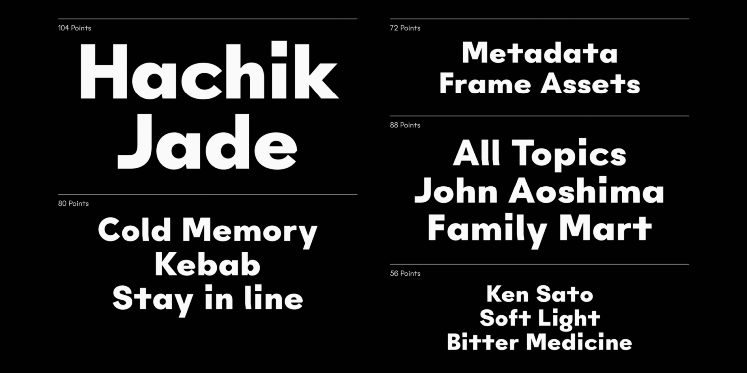 Girot Font Poster #1