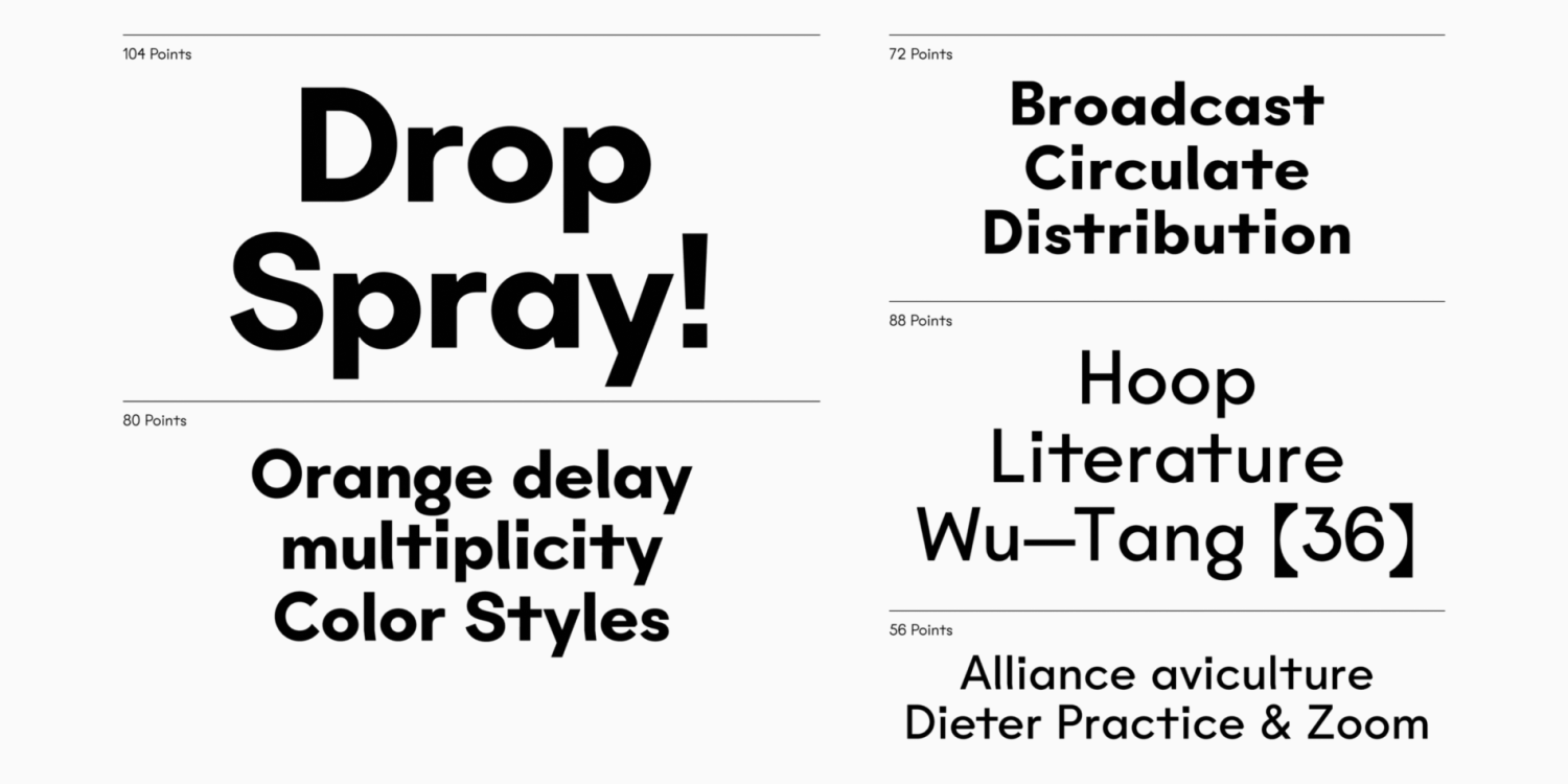 Girot Font Poster #1