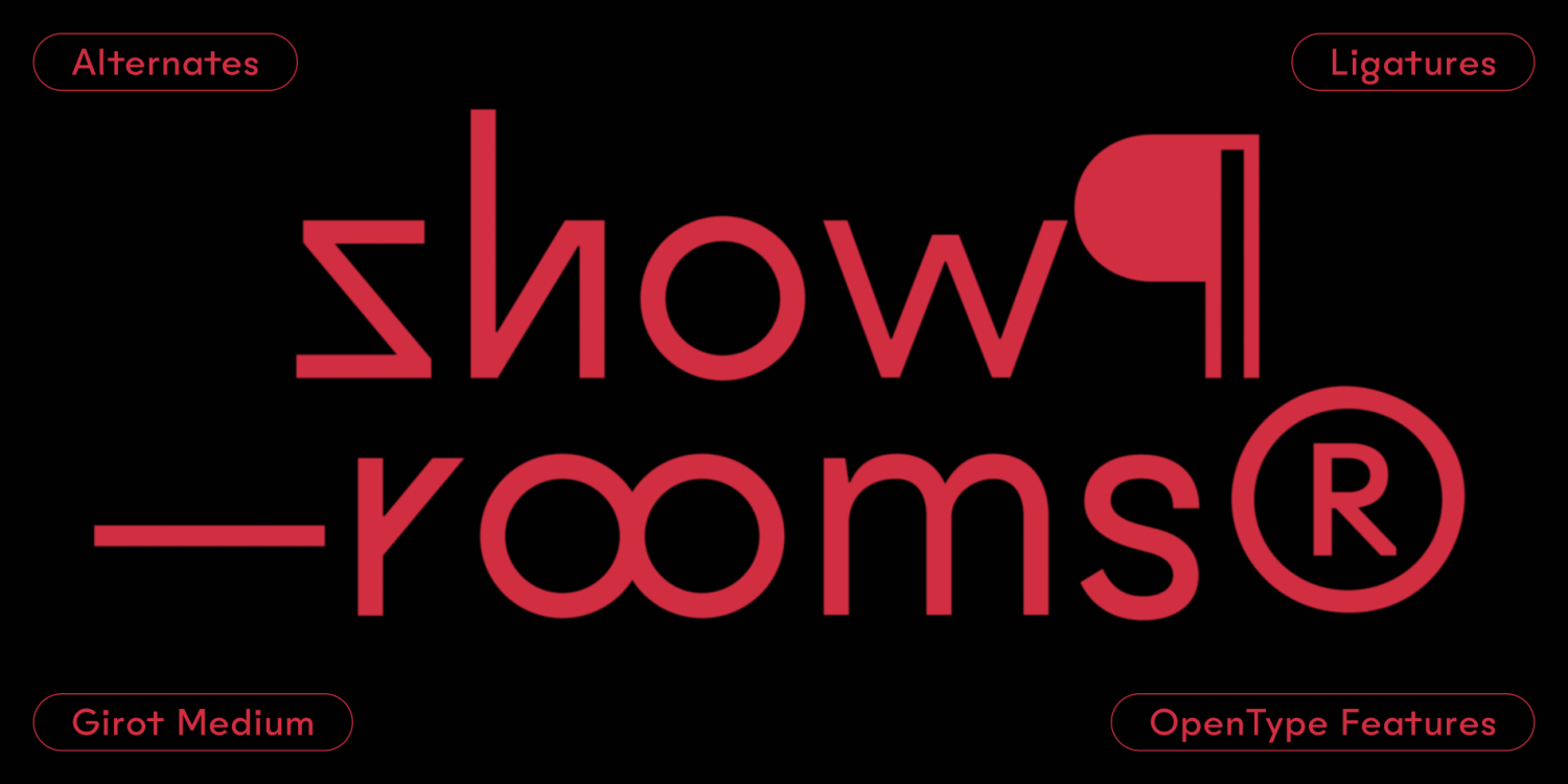 Girot Font Poster #1