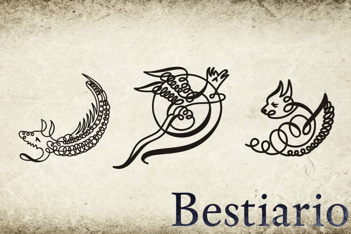 Bestiario Font Family Poster