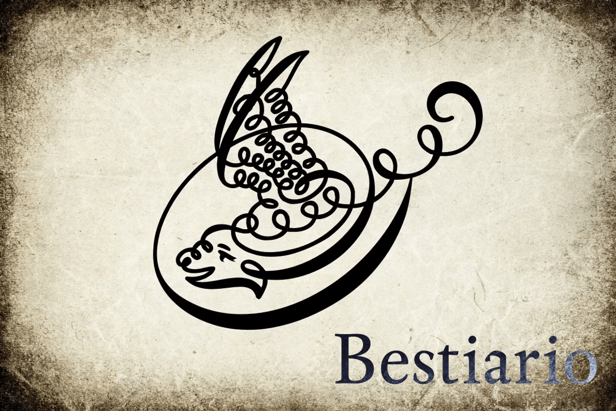 Bestiario Font Poster #1