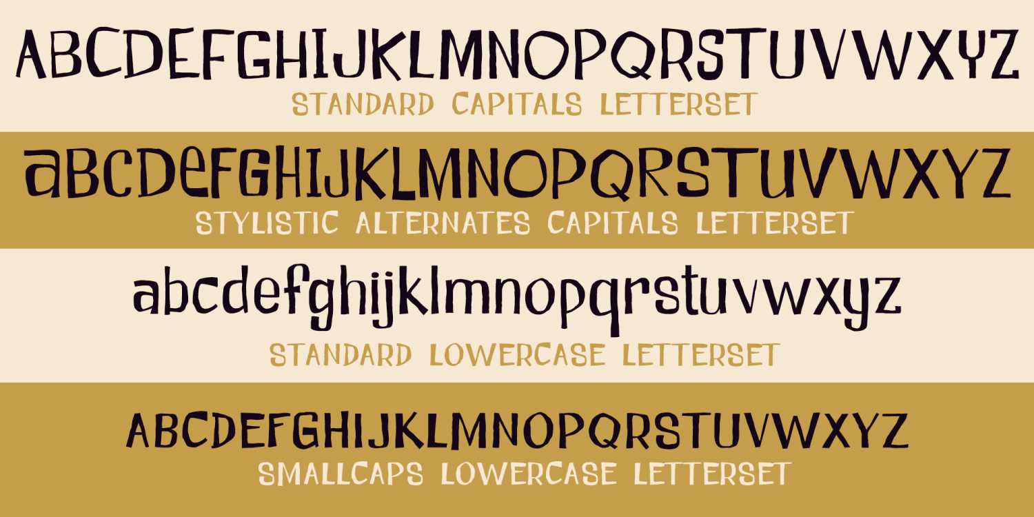 Slot Car Font Poster #6