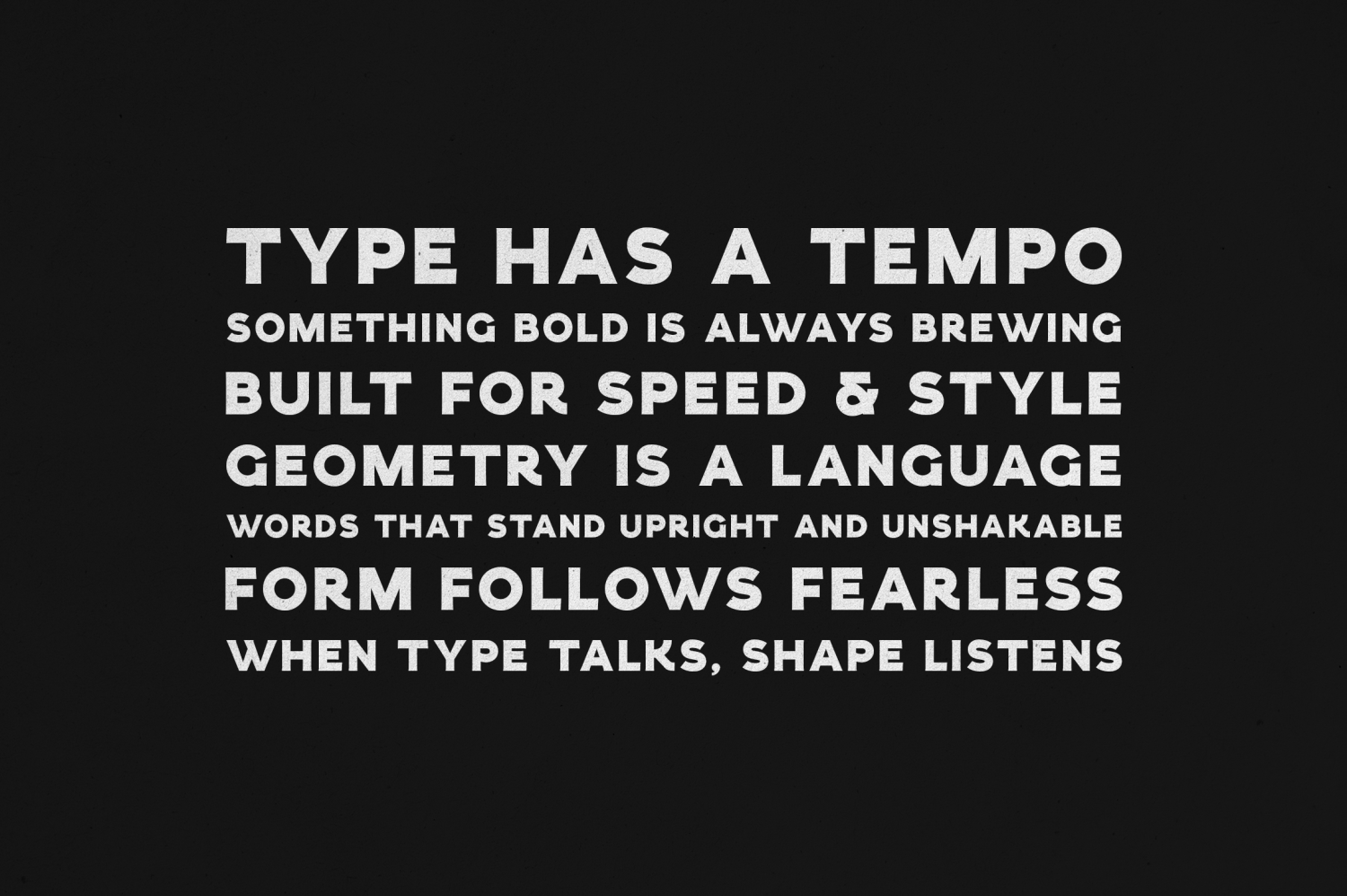 Bloryn & Typolio Font Poster #1